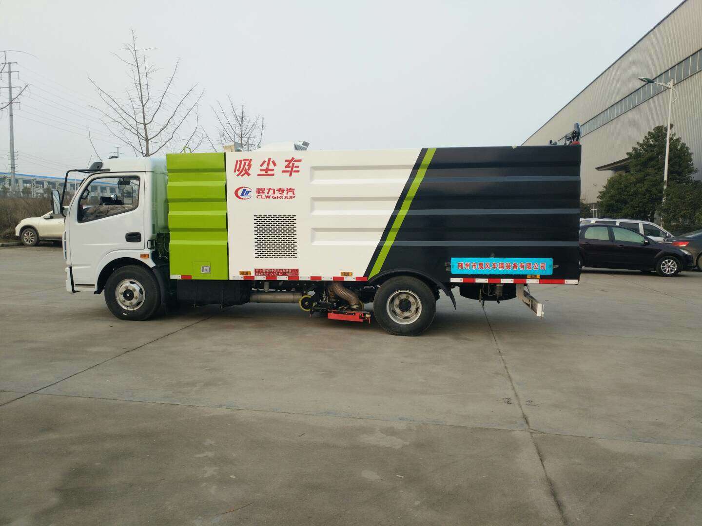 国五6方尘箱/1方水箱东风吸尘车